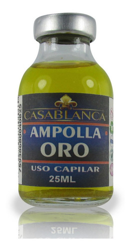 Ampolla Capilar Casa Blanca Oro - mL a $400