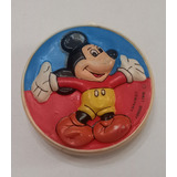 Cajita Plástica Vintage Mickey Mouse Walt Disney Uniplast