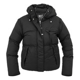 Campera Chaleco Mujer Puffer Inflable Termica Capucha Abrigo