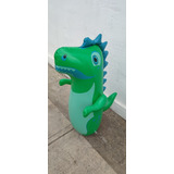 Mono Porfiado Inflable Grande 91cms Boxeo Niño Dinosaurio Ve