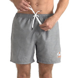 Short De Baño Hombre Microfibra Bolsillos Malla Corta Verano