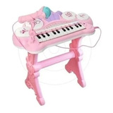 Piano Juguete Electrónico Para Niños Musical Con Micrófono