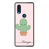 Case Personalizado Cactus Motorola E5 Play Go / E5 Play