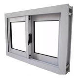 Ventana 200x60 Aluminio Vidrio Entero Con Mosquitero