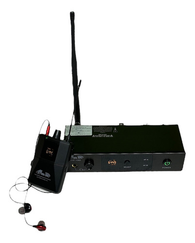 Auricular In Ear Monitor Uhf 80 Frecuencias Pro Gbr Uhf-1060