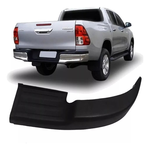 Puntera Paragolpe Trasera De Hilux 2016 2017 2018 2019