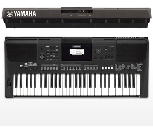 Teclado Musical Yamaha Psr Series Psr-e463 61 Teclas Preto