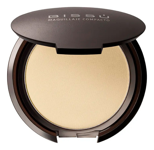 Maquillaje Polvo Compacto Bissú Acabado Mate 8g Tono 02 Fresco