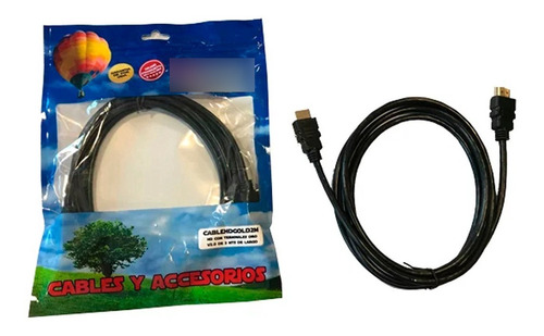 Cable De 2mts Hdmi Premium Ps3 Ps4 Xbox Pc 4k 