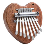 Kalimbas Instrumento Musical De 8 Teclas Compacto Con Madera