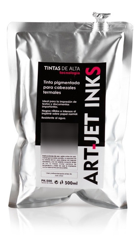 Tinta Pigmentada Art-jet® Para Hp Gt 315 415 500ml