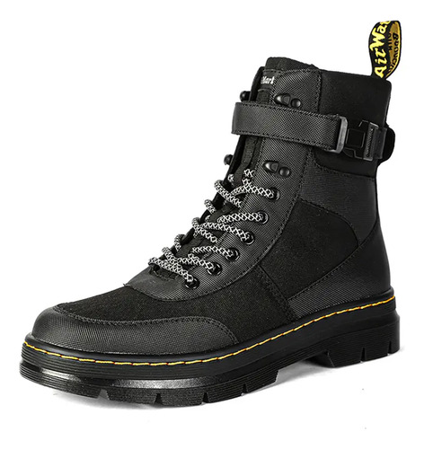 Nuevas Botas De Hombre De Cuero Casual De Talla Grande Para