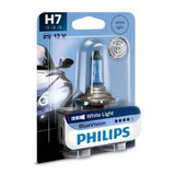 Lampara Phillips Original H7 12v Efecto Xenon Blue Visión 