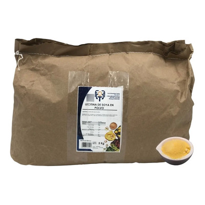Lecitina De Soya En Polvo 5 Kg Emulsificante, Dispersante | Envío gratis