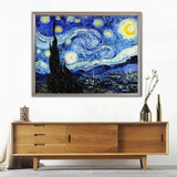 Pintura De Diamantes Diy Pintura Van Gogh Famosa 30*40cm