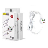 Cable Hub 6 En 1 Extensor 1,2 Metros Para Celulares Y Tablet