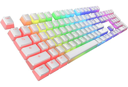 Juego De Teclas Pbt De Doble Perfil Para Teclados Mecánicos