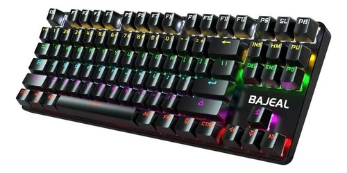 Teclado Mecanico Gamer K200 Bajeal Negro Rgb