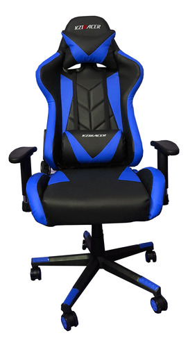 Cadeira Gamer Jogador Ergonômica Vermelho E Preto - Kzi