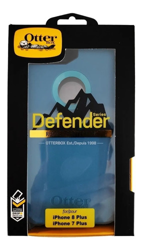 Funda Para iPhone 7/8/plus Otter Box Defender Uso Rudo+clip