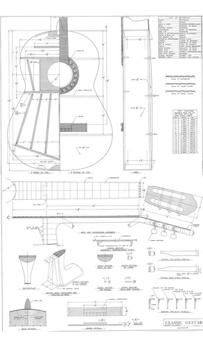 Planos Escala Completa Guitarra Clásica Antonio Torres...