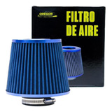 Filtro De Aire Conico Competicion 63 Mm Azul Universal