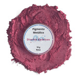 Pigmento Rosa Metálico Para Resina Epóxica 10 Gr