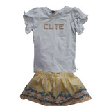 Conjunto Infantil,meninas,roupas,criancas,luxo,verao Tam6