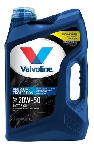 Aceite Valvoline Sae 20w50 Premium Protection X 4,73 L