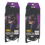 2 Cabo Guitarra Santo Angelo Ninja P10/ P10l  - 25ft /7,62m