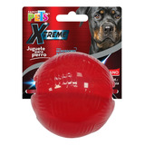 Juguete Para Perro Extreme Bola Resistente Med Fancy Pets Color Rojo