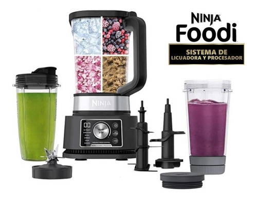 Ninja Foodi Mixer Co351b Procesador Vaso Uso Rudo