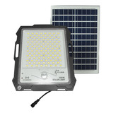 Proyector Solar Led Regulable 300w Impermeable Luz Neutra