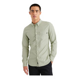 Camisa Hombre Oxford Slim Fit Verde Claro Dockers 29599-0049