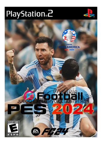 Ps 2 Pes 2024 Copa América / Graficos Fc 24 / Nueva Camiseta