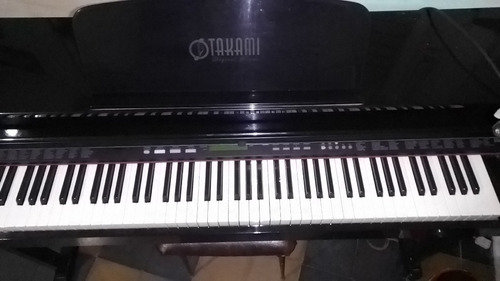 Piano Teclado Electrico Con Mueble Takami Tg 8826