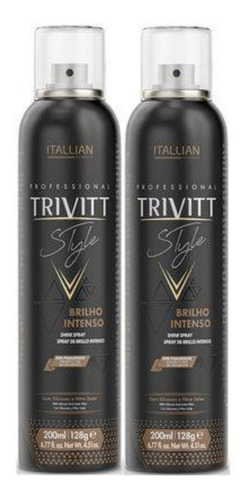 Trivitt Spray De Brilho Intenso Style (2 Unidades)