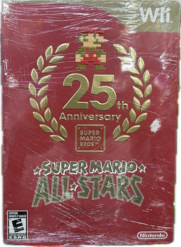 Super Mario All Star 25th Anniversary Wii Completo