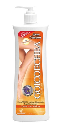 Goicoechea Crema Anticelulitis Para Piernas X 400 Ml