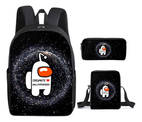 Mochila Escolar Space Werewolf Kil, Juego De Tres Piezas 1