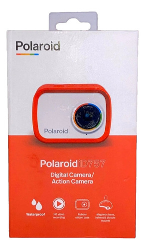 Polaroid Camara Digital Id757 Accion Waterproof Resistente