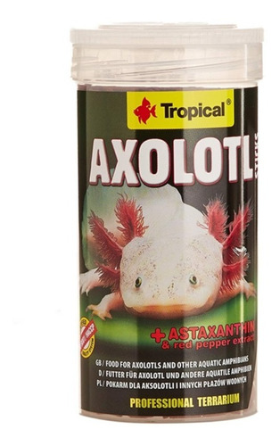 Alimento Axolote Sticks Rana Acuario Pecera Tropical 135 Gr