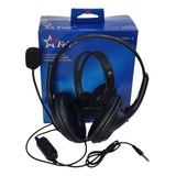 Headset Fone C/ Microfone Ps5 Ps4 Xbox One Pc Celular Caixa