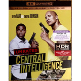Central Intelligence 4k Uhd, Bluray Nueva Sellada