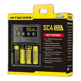 Cargador Pilas Pro Inteligente Nitecore Lcd Sc4 Gama Alta