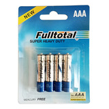 Pack Pilas Aaa X4 Fulltotal Carbon Heavy Duty 1.5v Triple A