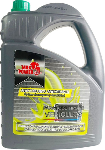 Refrigerante Anticorrosivo Max Power Caja X 6 Galones Verde