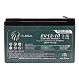 Bateria Gel Global 12v 10ah Motos Elétrica Carros Elétricos