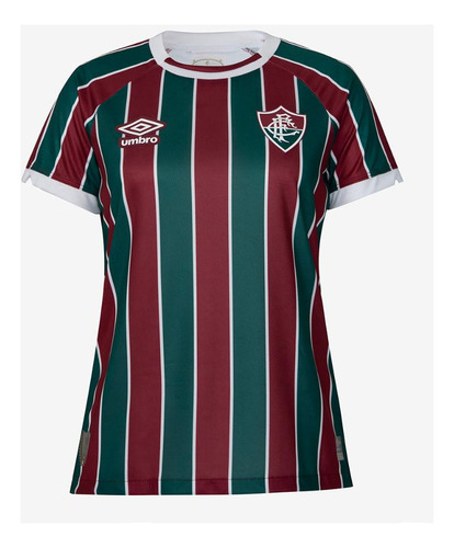 Camisa Feminina Umbro Fluminense Oficial 1 2023 (atleta)