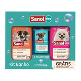 Kit Sanol Dog Shampoo, Condicionador E Colonia Para Cães